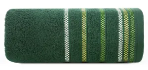 Ręcznik Livia 3 50x90  zielony ciemny 460g/m2 frotte Eurofirany