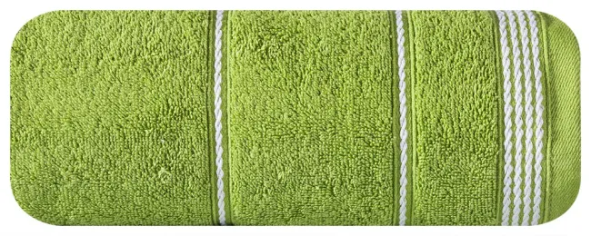 Ręcznik Mira 70x140 zielony 17 frotte 500 g/m2 Eurofirany