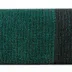 Ręcznik Leon 30x50 czarny turkusowy z żakardowym wzorem w paski frotte 500g/m2 Eurofirany