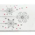 Ręcznik Santa 50x90 biały srebrny         gwiazdki świąteczny 10 450 g/m2 Eurofirany