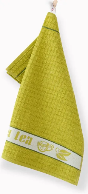 Ręcznik kuchenny Mięta 50x50 7580/1 K40 zielona herbata limonkowa 5556  Zwoltex