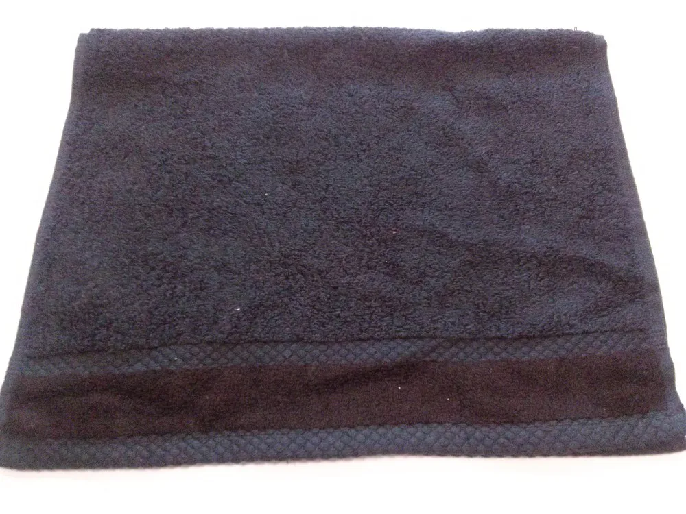 Ręcznik Soft 30x50 Czarny z bambusem Greno