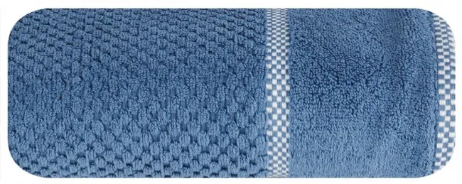 Ręcznik Caleb 70x140 niebieski 540g/m2 Eurofirany
