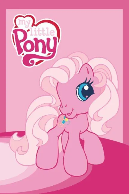 Ręcznik Kucyki Pony 40x60 Różowy Kucyk Pony Nowość