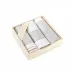 Komplet ścierek kuchennych Pascha 3 szt   rudy biały 9113/2 w drewnianym pudełku Zwoltex