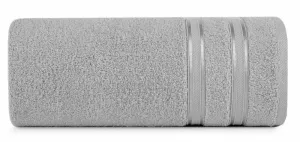 Ręcznik Manola 50x90 srebrny 480 g/m2  frotte bawełniany Eurofirany