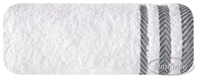 Ręcznik Mona  30x50 01 biały frotte 500 g/m2 Eurofirany