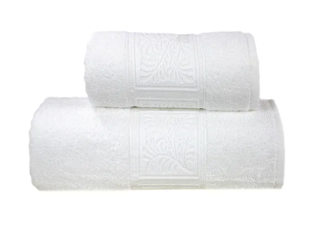 Ręcznik Ecco Bamboo 70x140 biały 520 g/m2 frotte Greno