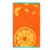 Ręcznik plażowy 100x160 Orange            pomarańcza Zwoltex 23