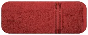 Ręcznik Lori 50x90 czerwony 450g/m2 Eurofirany