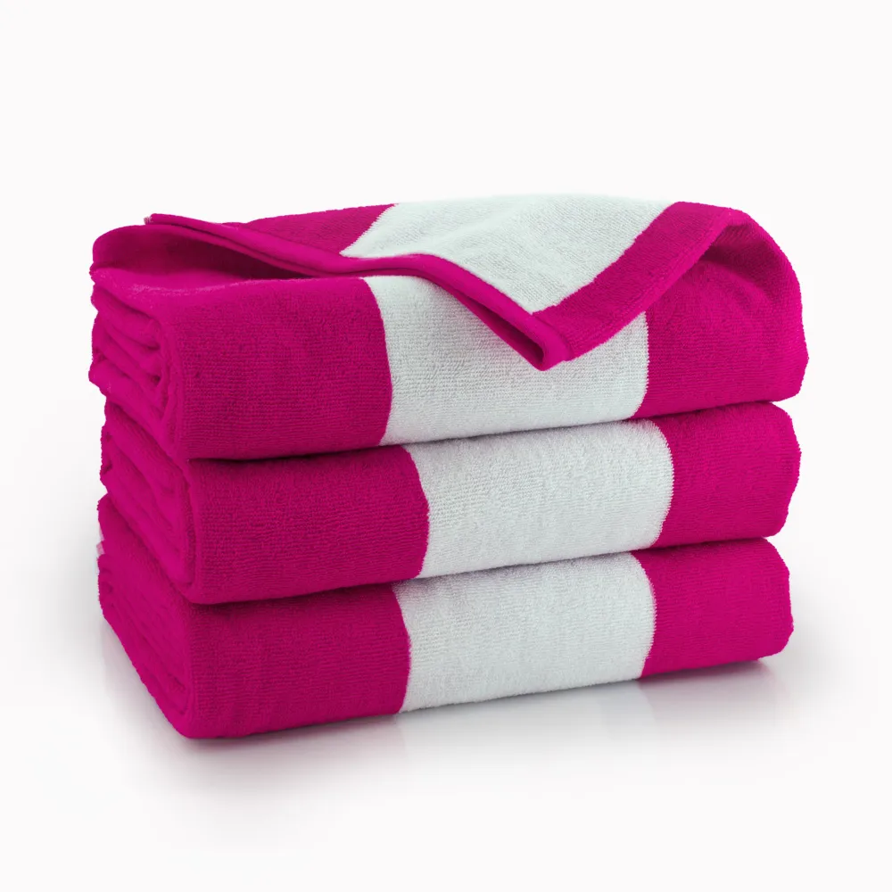 Ręcznik plażowy 100x160 Neon Różowy Zwoltex