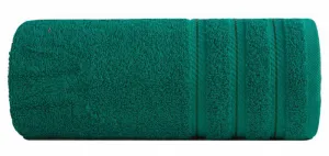 Ręcznik Vito 70x140 zielony ciemny 480    g/m2 frotte bawełniany Eurofirany