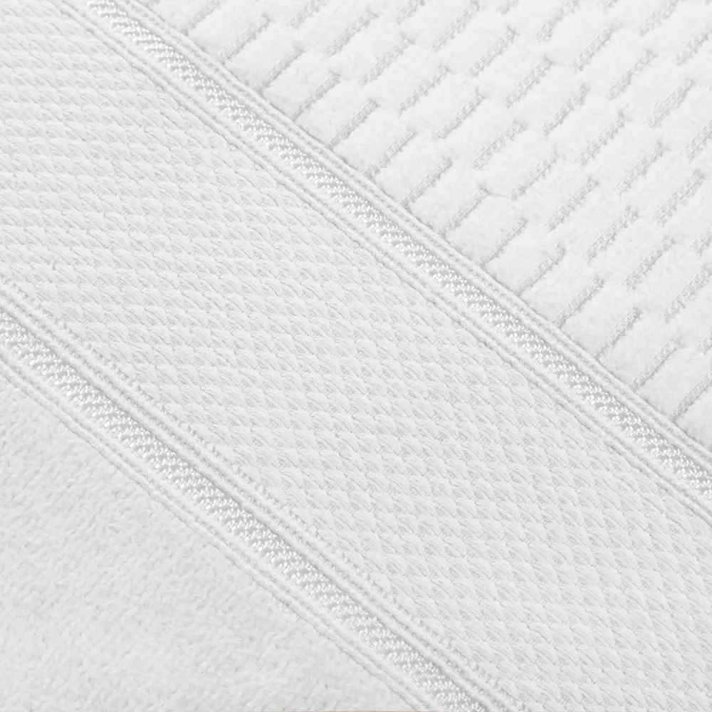 Ręcznik Peru 30x30 biały welurowy  500g/m2