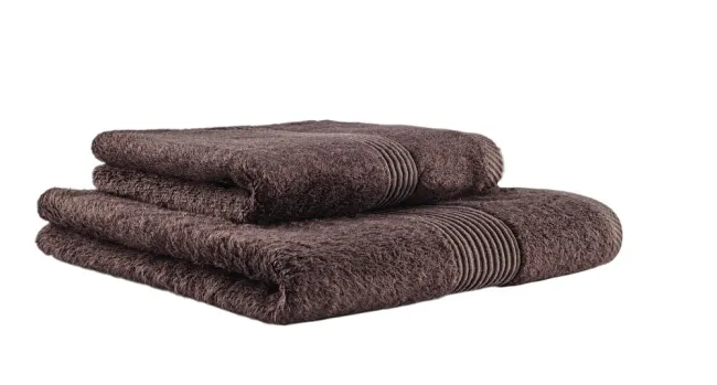 Ręcznik Softness 90x160 czekoladowy D220 620 g/m2 gruby Nefretete