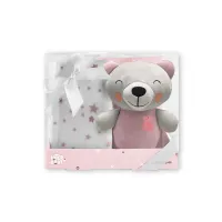 Kocyk dziecięcy 80x100 + różowy           Ośmiorniczka maskotka pluszak przytulanka