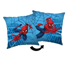 Poduszka dziecięca 40x40 Spider-Man niebieska 05 JF24