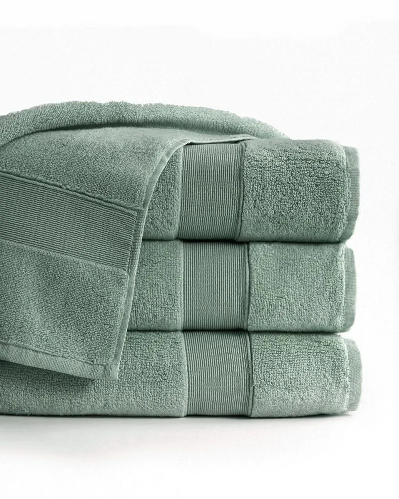 Ręcznik Rocco 50x90 zielony 169 frotte  bawełniany 600g/m2