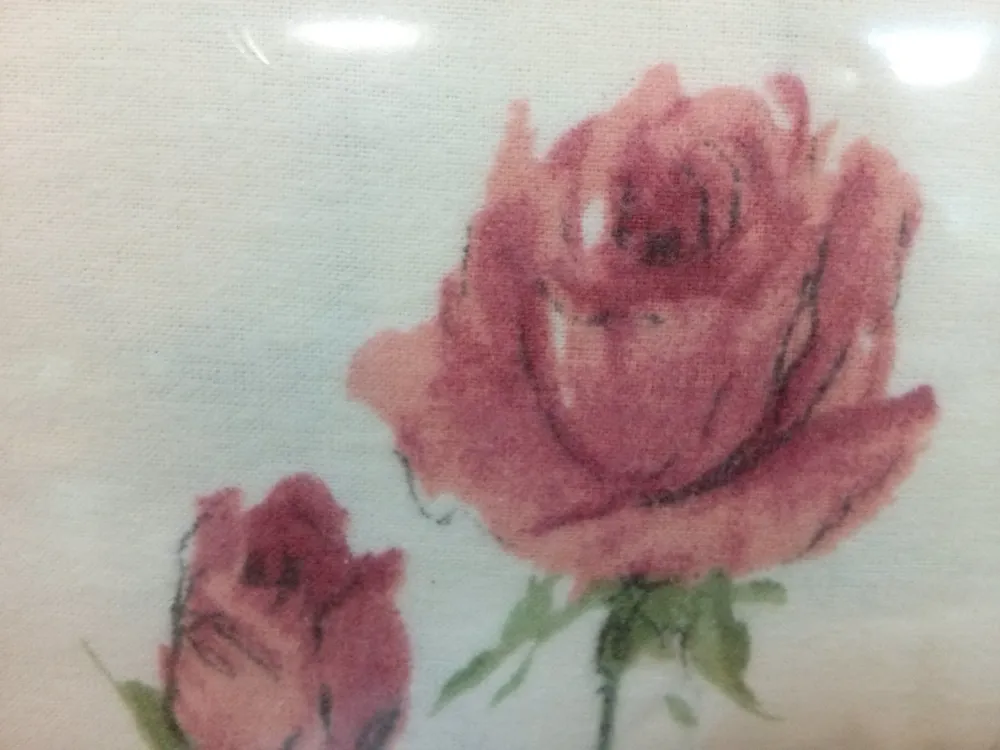 Pościel flanelowa 160x200 wzór 50E Róża z Chudą Łodygą Br. Róż - rzeczywiste kolory