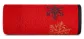 Ręcznik Cherry 70x140 czerwony gwiazdki świąteczny 02 450 g/m2 Eurofirany