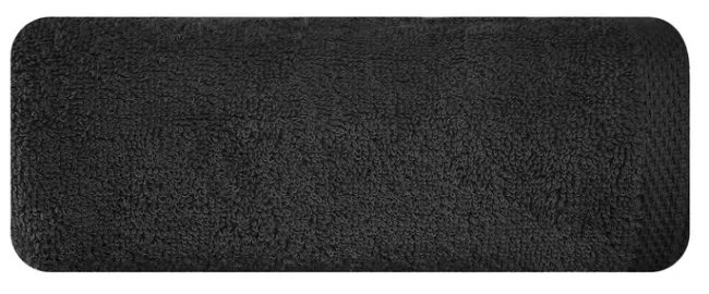 Ręcznik Gładki 3 30x50 22 czarny 380 g/m2 Eurofirany