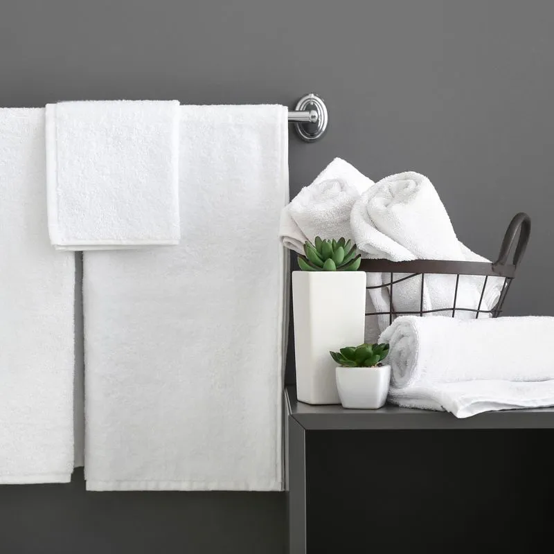 Ręcznik Hotelowy 50x100 biały frotte 500  g/m2 Eurofirany
