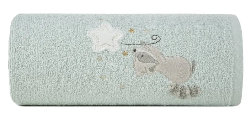 Ręcznik dziecięcy 70x140 Baby 48  niebieski koala 450g/m2 Eurofirany