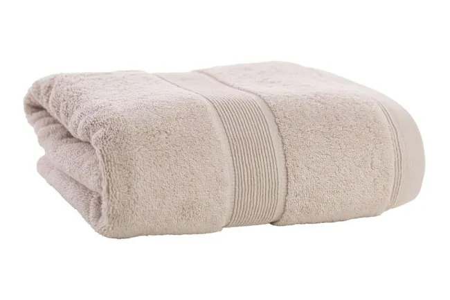 Ręcznik Supreme 90x160 naturalny beżowy   jasny z bawełny egipskiej 800 g/m2 Nefretete