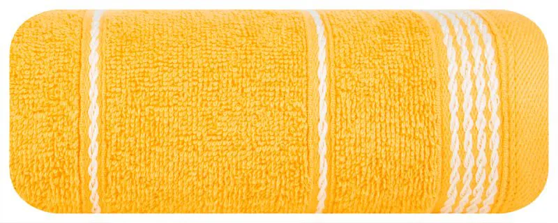 Ręcznik Mira 30x50 żółty 11 frotte 500 g/m2 Eurofirany