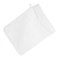 Ręcznik myjka Gładki 2 16x21 01 biały rękawica kąpielowa 500 g/m2 frotte Eurofirany