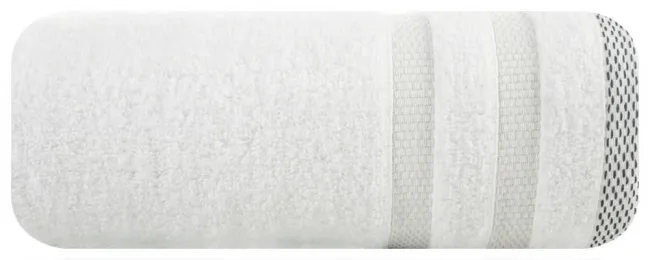 Ręcznik Riki 50x90 biały 01 400g/m2 Eurofirany
