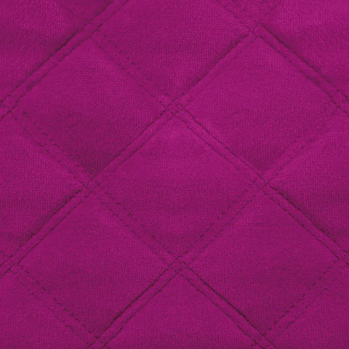 Narzuta dekoracyjna 220x240 Evita amarantowa różowa dwustronna Eurofirany