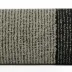 Ręcznik Leon 30x50 czarny grafitowy z żakardowym wzorem w paski frotte 500g/m2 Eurofirany