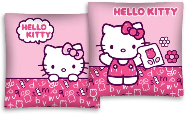 Poszewka Hello Kitty 40x40 rysunki