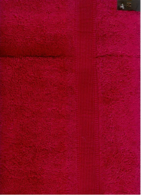 Ręcznik Nefretete z bawełny egipskiej 50x90 Bordo D507 700g Gruby 