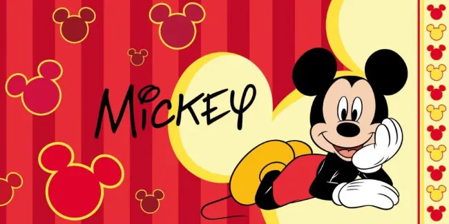 Ręcznik 70x140 Myszka Miki Mickey Mouse 3335 Faro 006