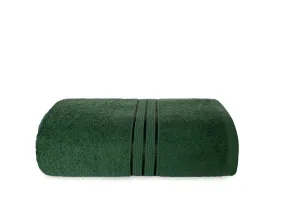 Ręcznik Rondo 70x140 zielony butelkowy  frotte 500 g/m2 Faro
