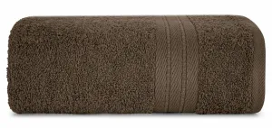 Ręcznik Kaya 50x90 brązowy frotte  500g/m2 Eurofirany