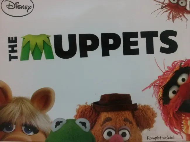 Opakowanie prezentowe do kompletu pościeli  Muppets