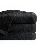Ręcznik Vito 50x90 czarny frotte bawełniany 550g/m2