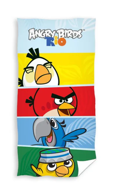 Ręcznik Angry Birds Rio 70x140 C 5046 5 kolorów