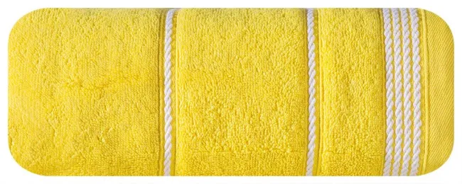 Ręcznik Mira 70x140 żółty 11 frotte 500 g/m2 Eurofirany