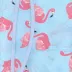 Fartuch kuchenny bawełniany 75x62 flamingi różowe niebieski