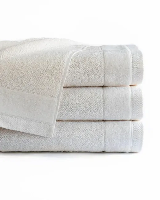 Ręcznik Vito 50x90 kremowy frotte bawełniany 550g/m2
