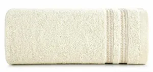 Ręcznik Ally 50x90 kremowy frotte 500     g/m2 Eurofirany