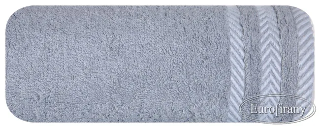 Ręcznik Mona 30x50 17 szary frotte 500 g/m2 Eurofirany