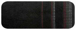 Ręcznik Pola 70x140 21 czarny frotte 500 g/m2 Eurofirany