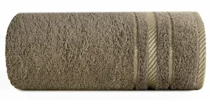 Ręcznik Koral 70x140 brązowy frotte       480g/m2 Eurofirany