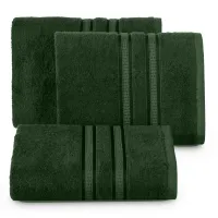 Ręcznik Mila 50x90 zielony ciemny bambusowy frotta 500g/m2 Eurofirany