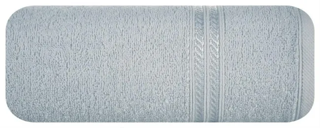 Ręcznik Lori 70x140 srebrny 450g/m2 Eurofirany