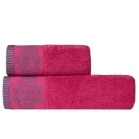 Ręcznik Gracja 50x90 różowy 550g/m2  frotte